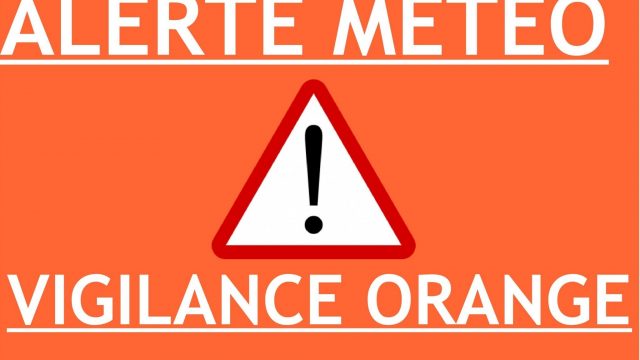 URGENT : ALERTE ORANGE VENT VIOLENT, VAGUES-SUBMERSION ALERTE JAUNE CRUES 