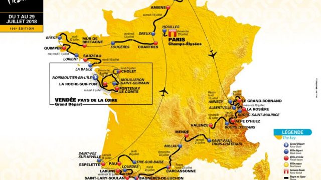 Circulation Tour De France 