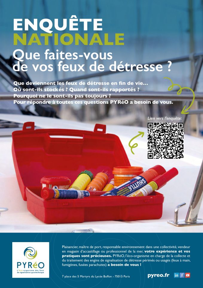 Enquête PYRéO sur la fin de vie des feux de détresse