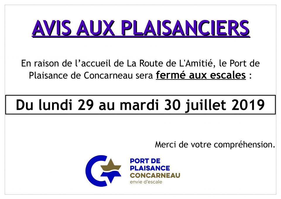 Route de L'Amitié 2019